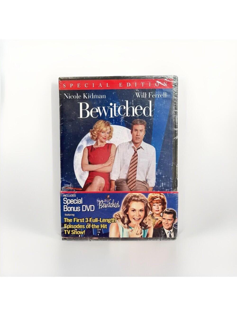 Bewitched 2005 Movie DVD & Special Edition TV Show Bonus DVD, VTG